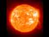 Gratis Space wenskaarten onze zon een gigantische fusie reactor, verbrand z'n materie foto e-cards