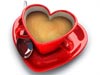 Valentijnskaarten, samen koffie op valentijnsdag 14 februari 2025