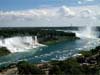 Exotic holiday landmarks, the Niagra Falls in Canada, vacation ecards