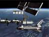 Gratis Space wenskaarten het internationale ruimte station Alpha vlucht 5A foto e-cards