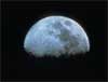Gratis Space wenskaarten onze maan foto e-cards