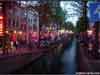 Water effect kaarten van steden Amsterdam de Wallen