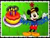 verjaardags kaart mickey mouse