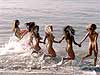 naughty girls Splashing Beauties chicks e-card