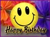 Theme: Birthday cards  e-card: birthday smiley