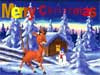 Christmas Cards Reindeer, holiday greeting e-card
