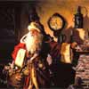 Christmas Ecards Old Santa Claus, holiday greeting e-card
