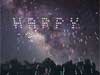 Happy New Year! 2024 HTML5 animation with fireworks on text