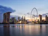 Skyline from Singapore