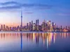 Skyline from Toronto, with the CN Tower, Canada